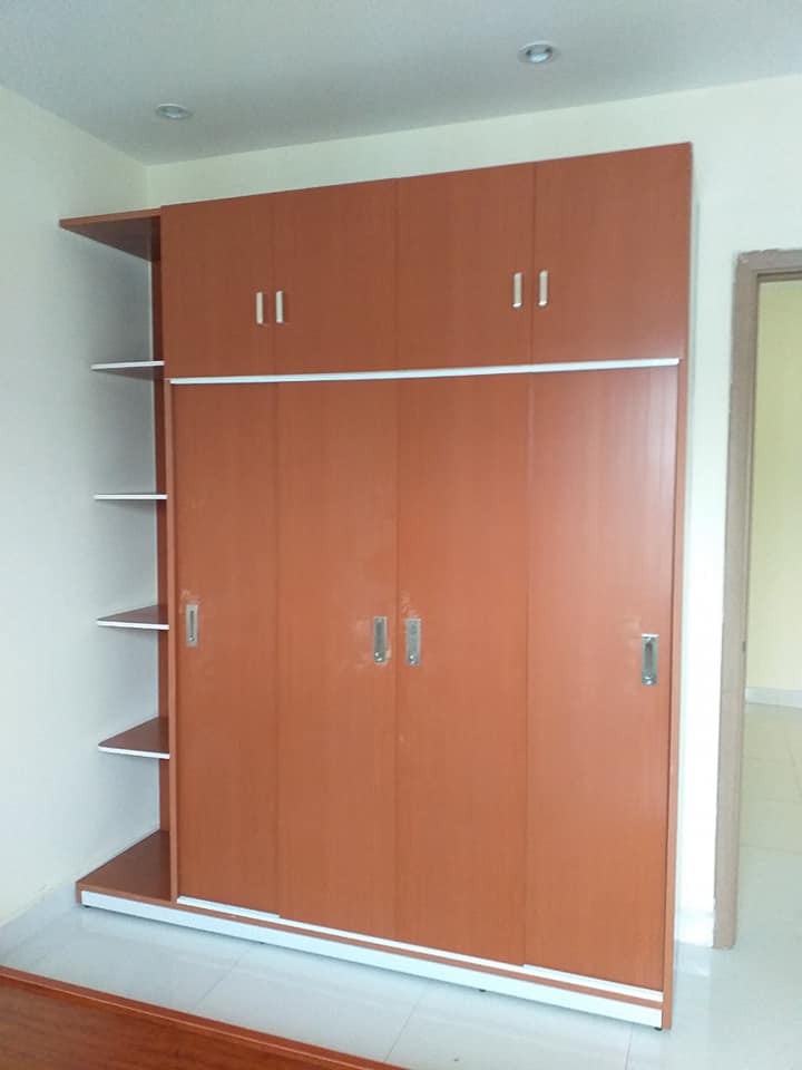 Tủ Quần Áo Cánh Trượt Nhựa Đài Loan - Mẫu Đặt 06